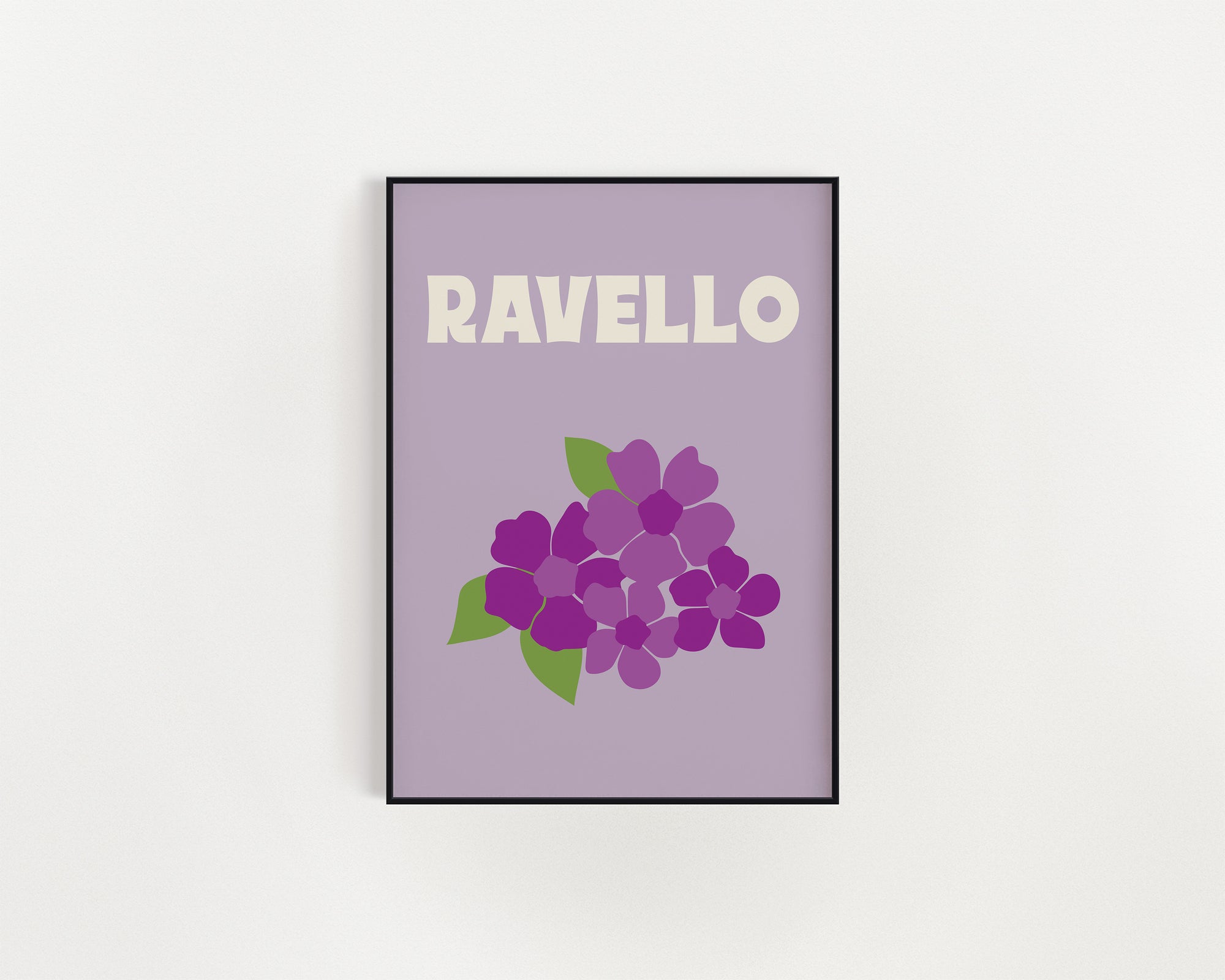 Ravello Print in Grape