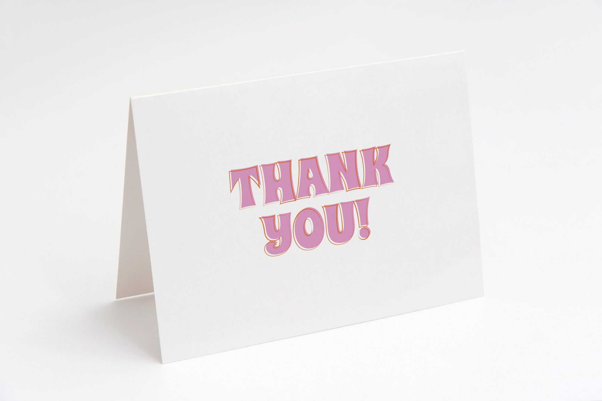 'Thank You' Groovy Sunset Card Set